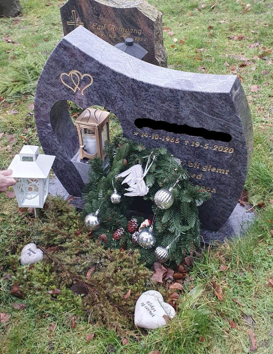 turen til kirkegården